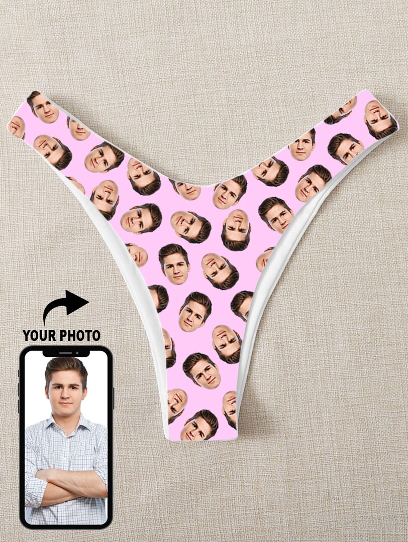Photo Custom Personalized Thong With Your photo Custom Printed Sexy Fun Funny Customized Panties Lingerie | MakerPlace by Michaels Photo Custom Personalized Thong With Your photo Custom Printed Sexy Fun Funny Customized Panties Lingerie | MakerPlace by Michaels